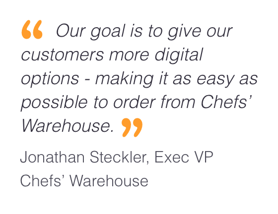 Chefs Warehouse Exec VP Quote 1